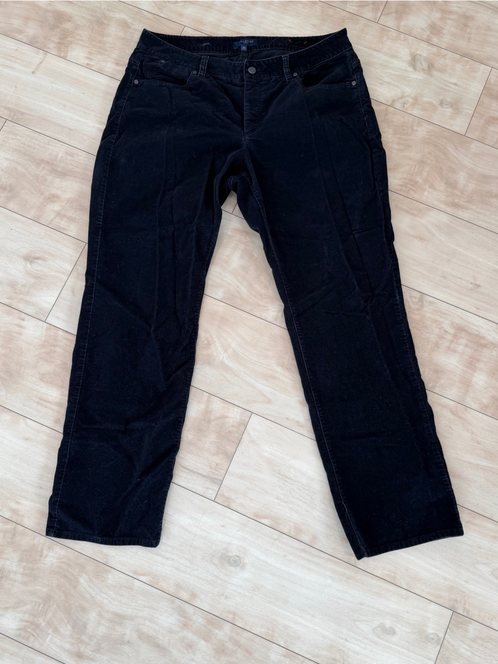 Talbots blackish navy heritage Women's corduroy 16w